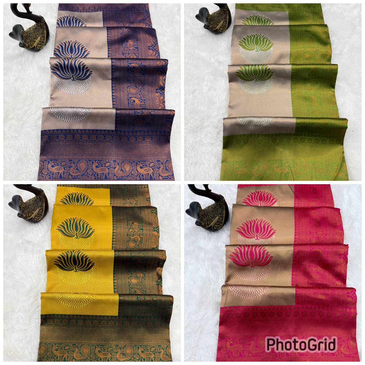 Organic Banarasi Wedding Saree – Light & Comfortable