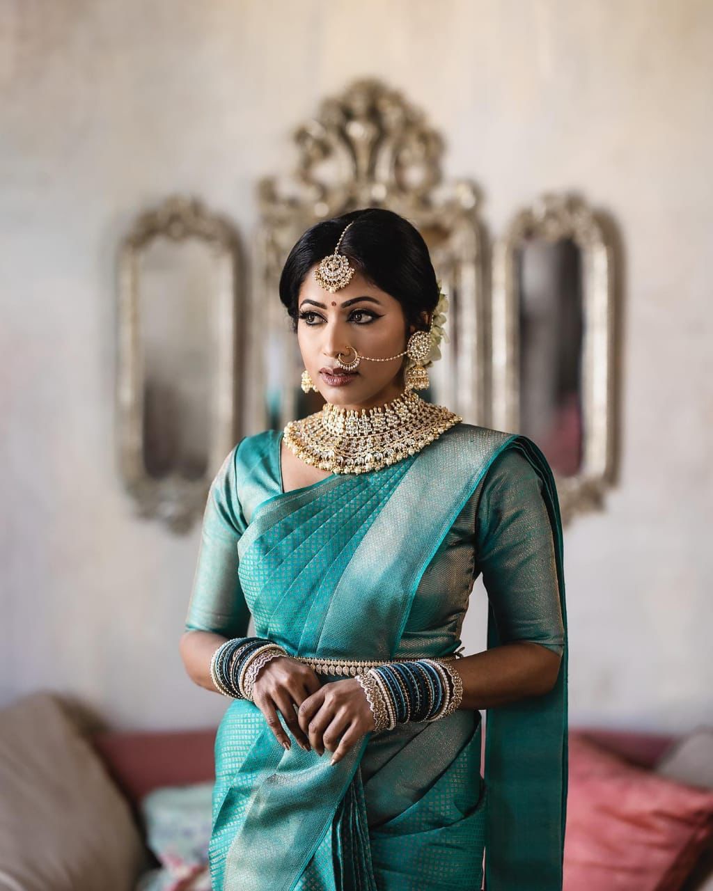 Lightweight Banarasi Saree in Premium Lichi Silk