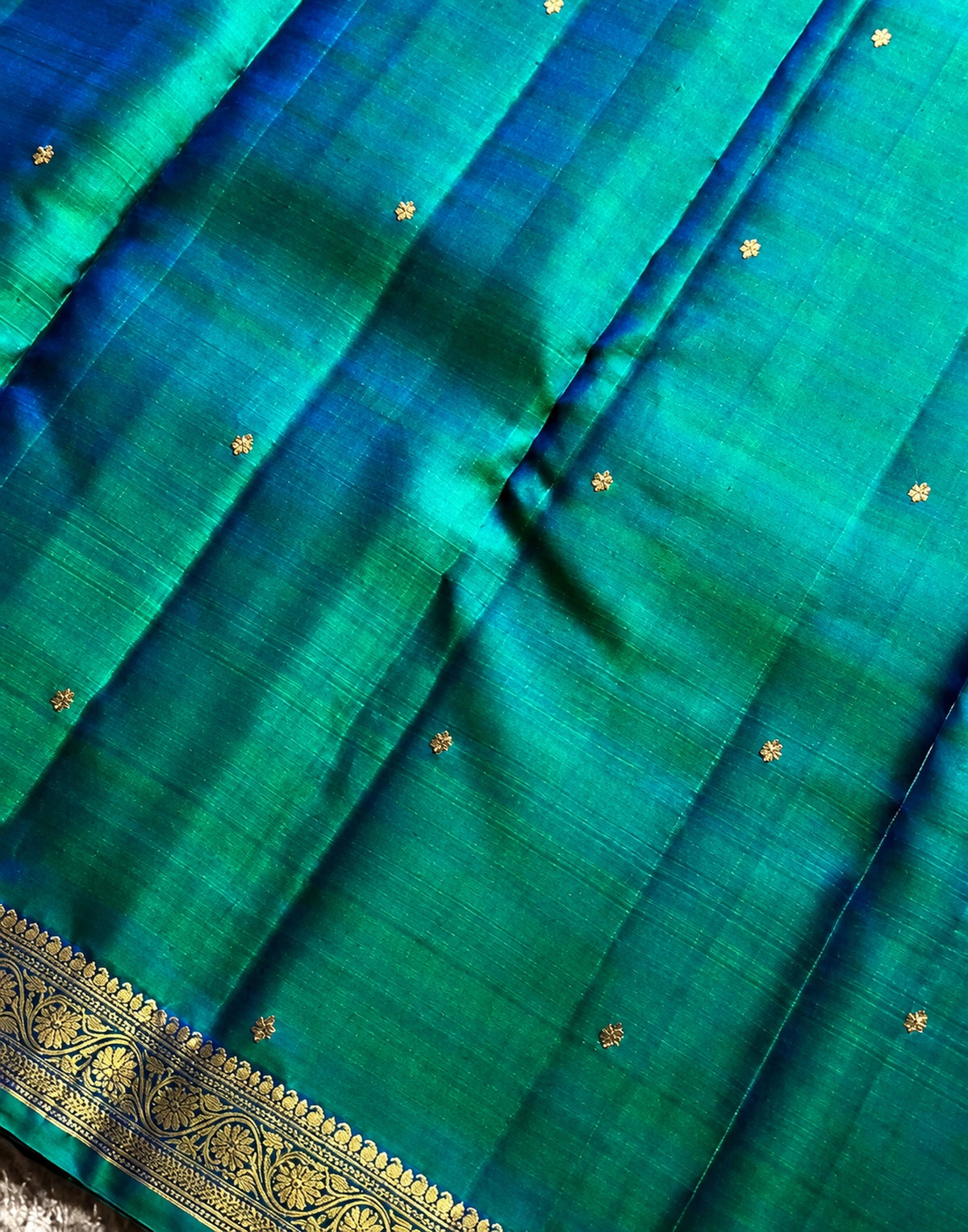 Maragatha Kanjivaram Silk Saree