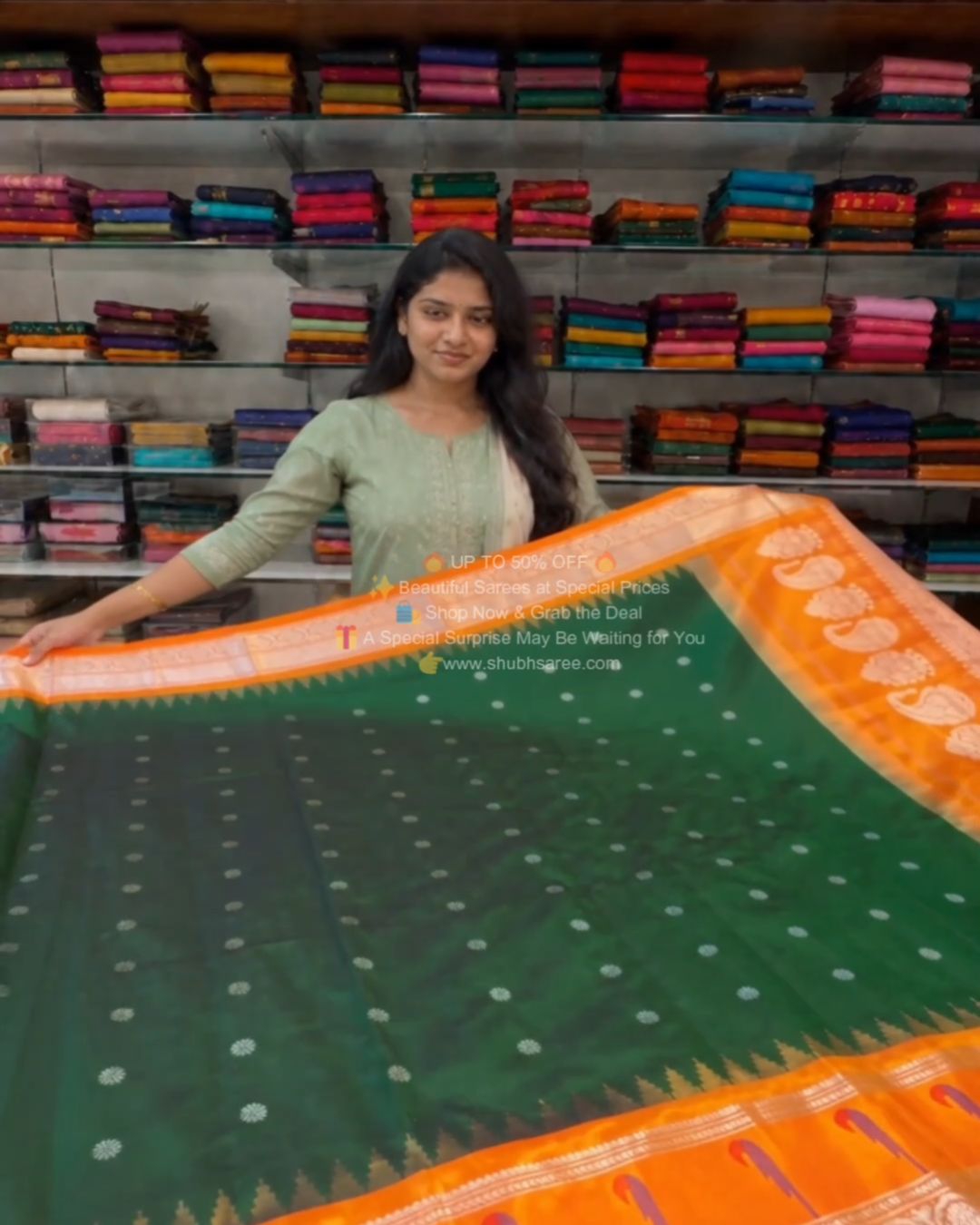 Narayanpet Kanjivaram Silk Saree