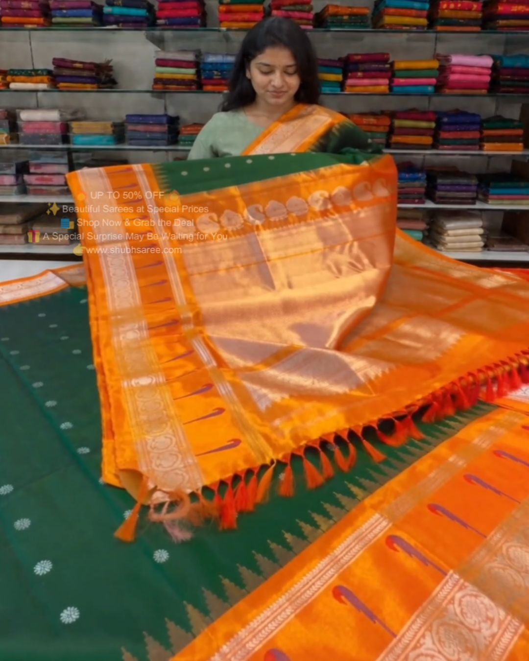 Narayanpet Kanjivaram Silk Saree