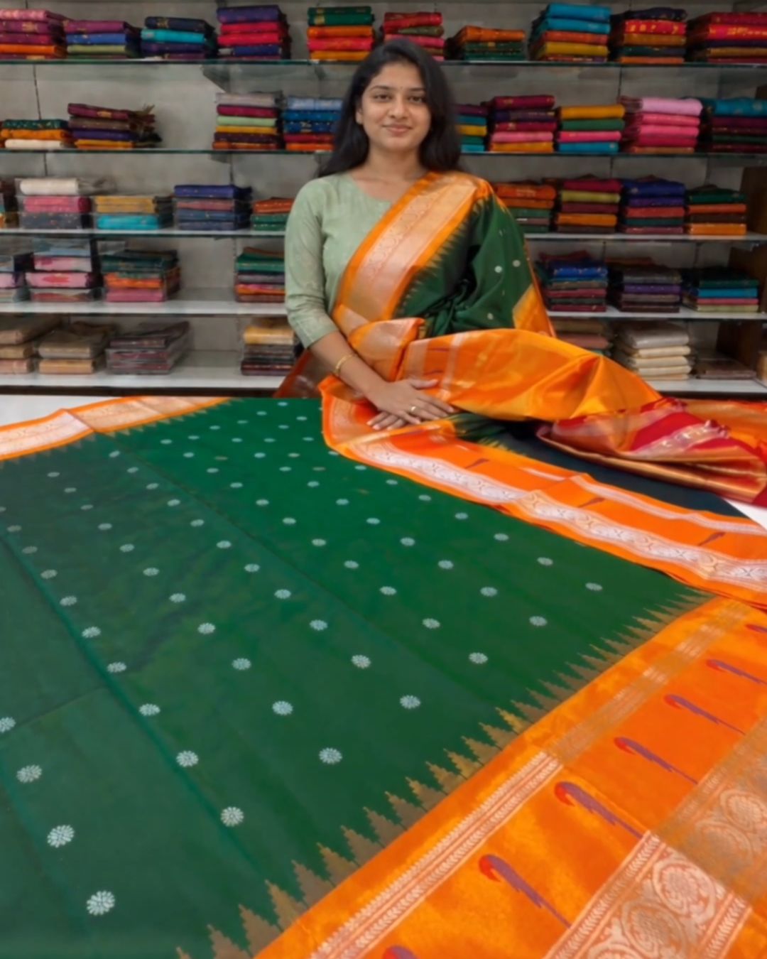 Narayanpet Kanjivaram Silk Saree