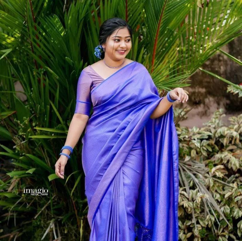 Elegant Wine Purple Soft Silk Saree with Subtle Golden Weaving