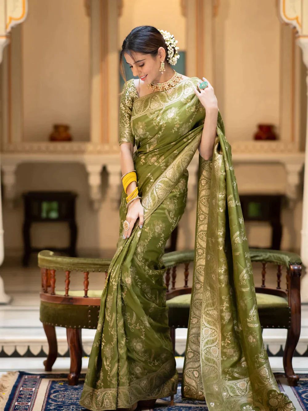 Elegant Premium Banarasi Silk Saree Collection