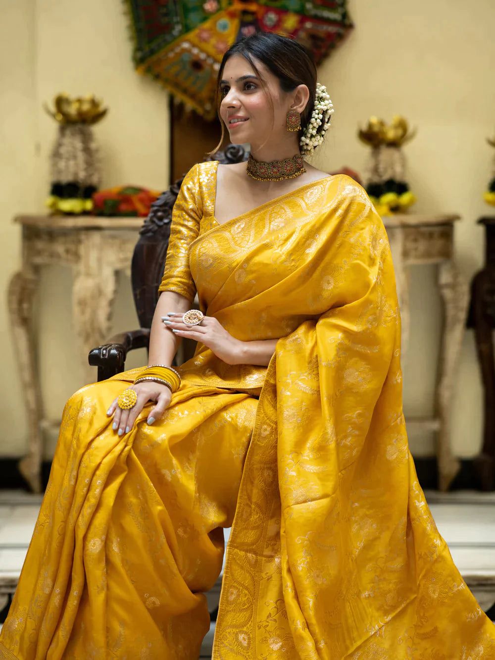 Elegant Premium Banarasi Silk Saree Collection