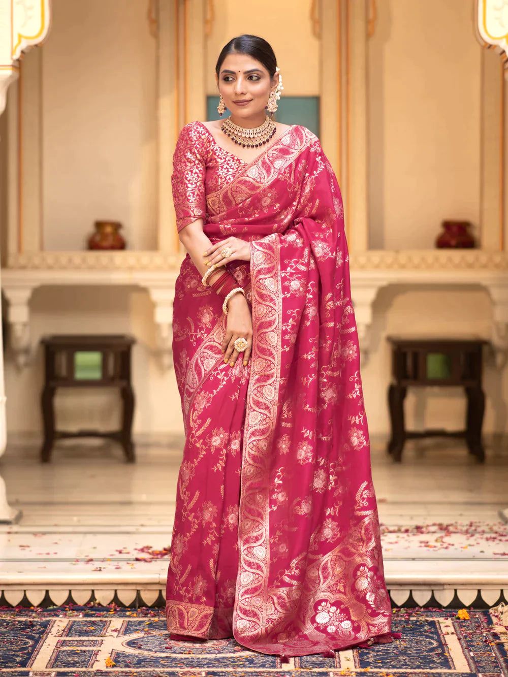 Elegant Premium Banarasi Silk Saree Collection