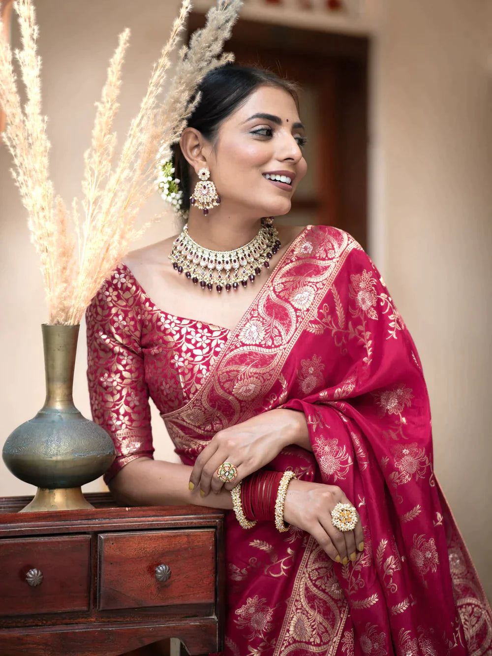 Elegant Premium Banarasi Silk Saree Collection