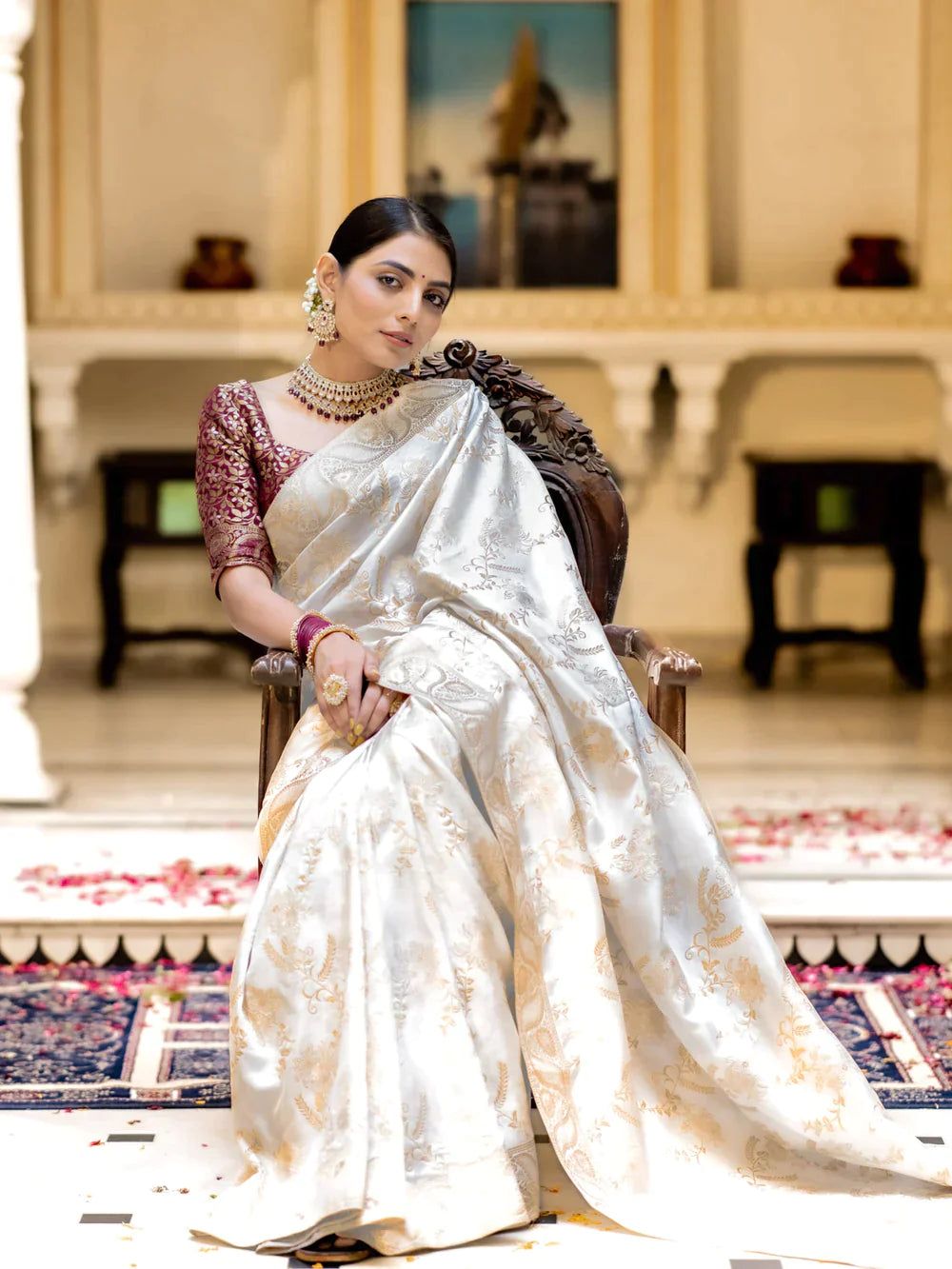 Elegant Premium Banarasi Silk Saree Collection