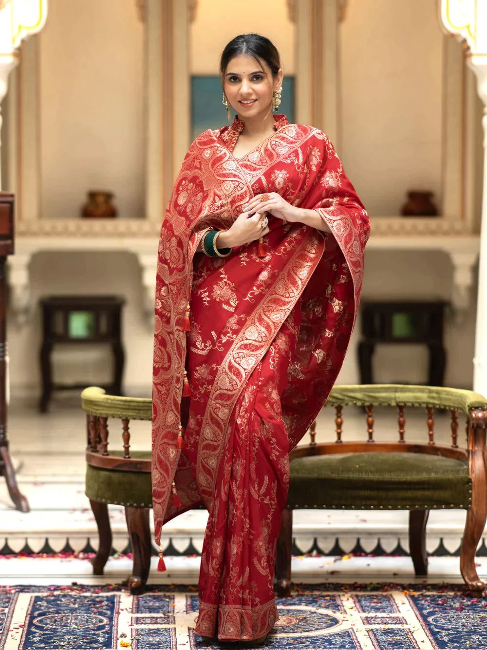 Elegant Premium Banarasi Silk Saree Collection