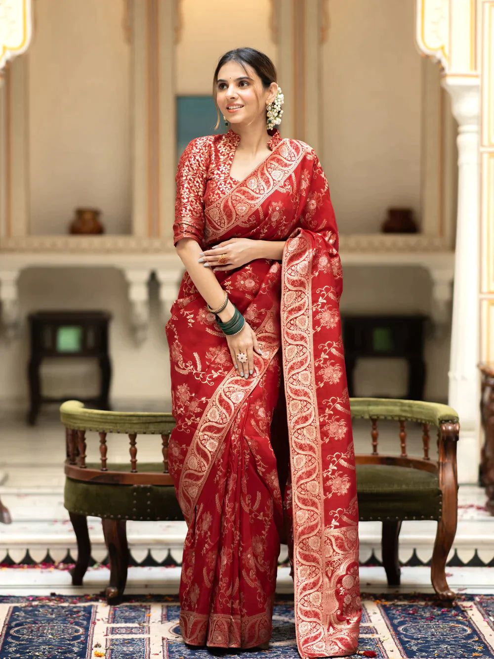 Elegant Premium Banarasi Silk Saree Collection