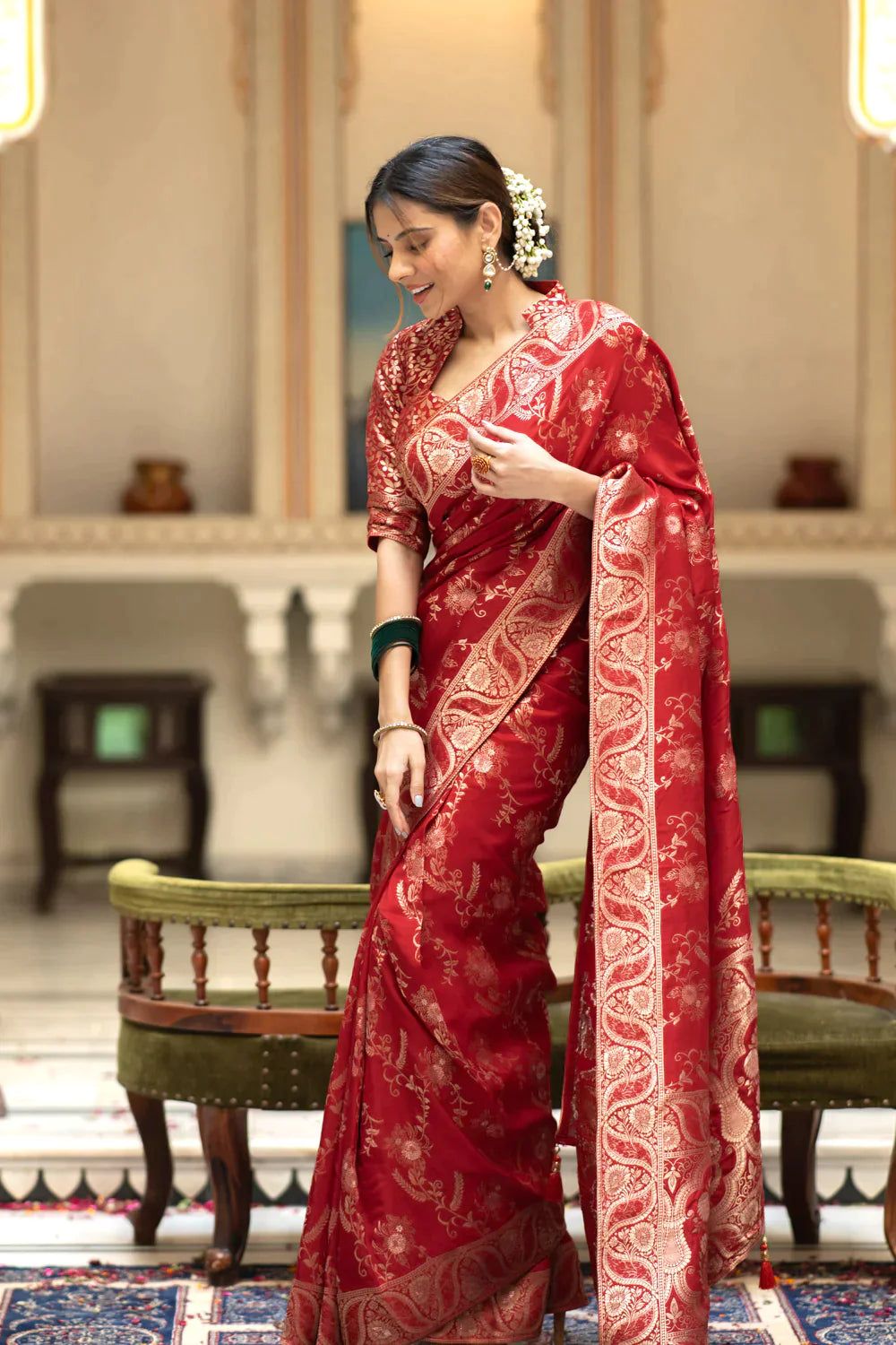 Elegant Premium Banarasi Silk Saree Collection