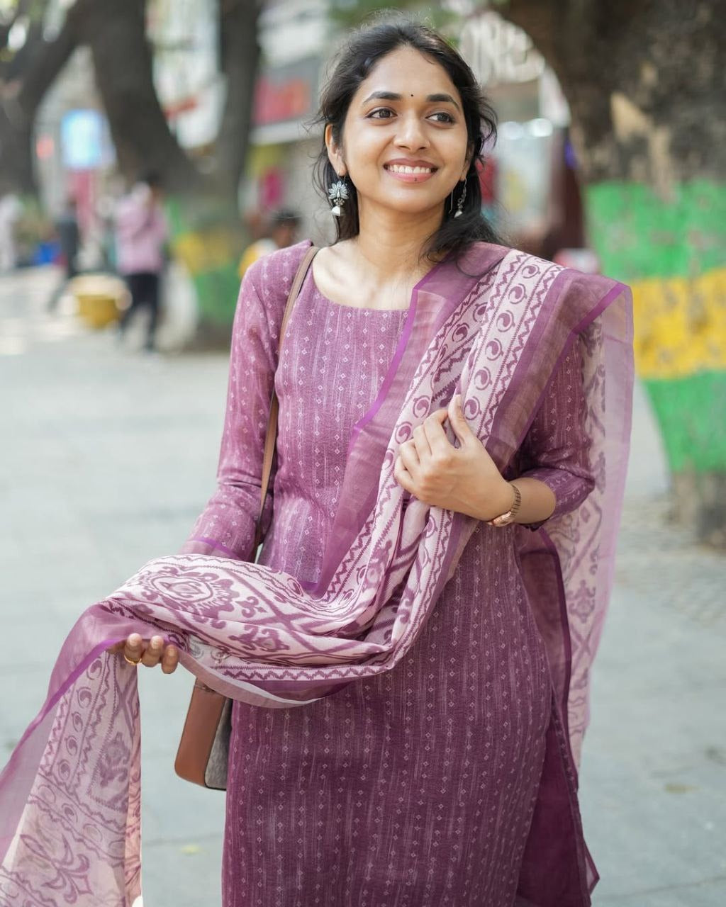 Lilan Cotton Kurta & Dupatta 2-Piece Set | Soft & Breathable