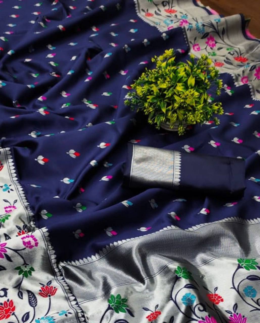 New Launch Paithani Silk Wedding Saree – Rich & Elegant