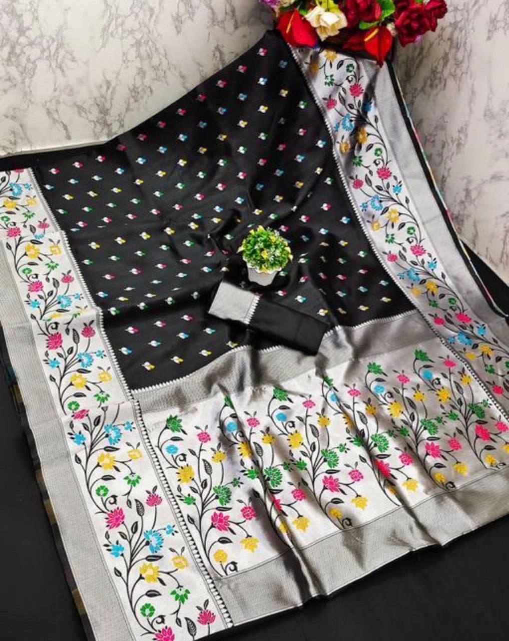 New Launch Paithani Silk Wedding Saree – Rich & Elegant