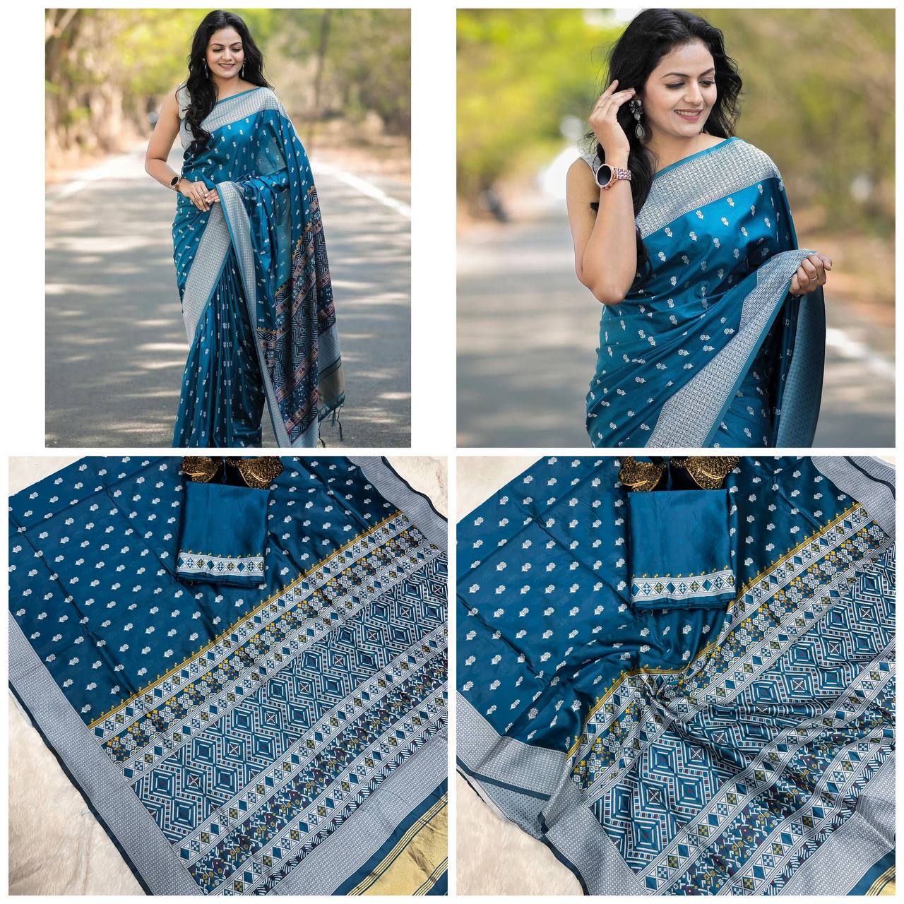 Classic Comfort Organic Banarasi Lichi Silk Wedding Saree