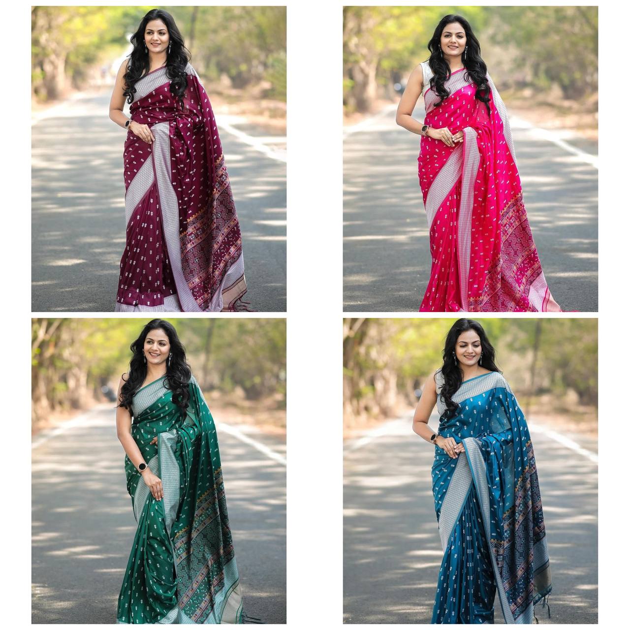 Classic Comfort Organic Banarasi Lichi Silk Wedding Saree